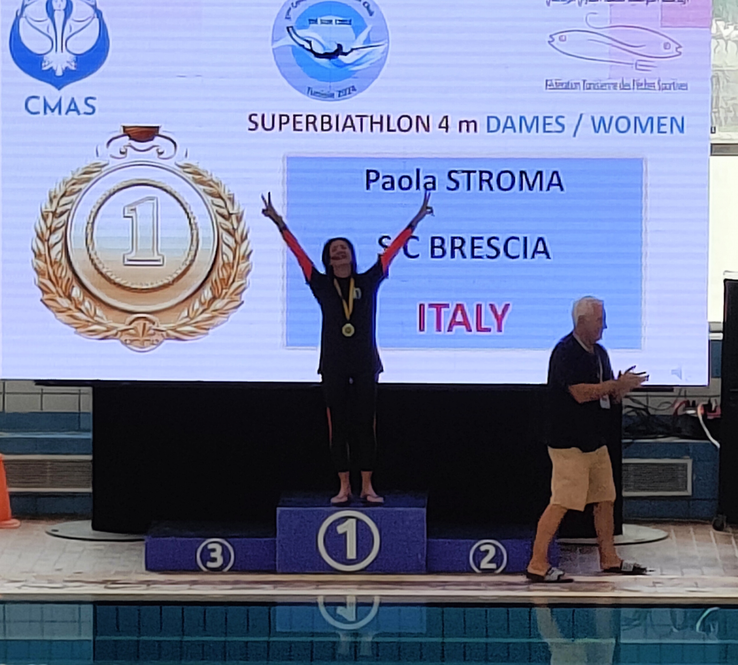 Paola Strona gara tiro sub in Tunisia 2024