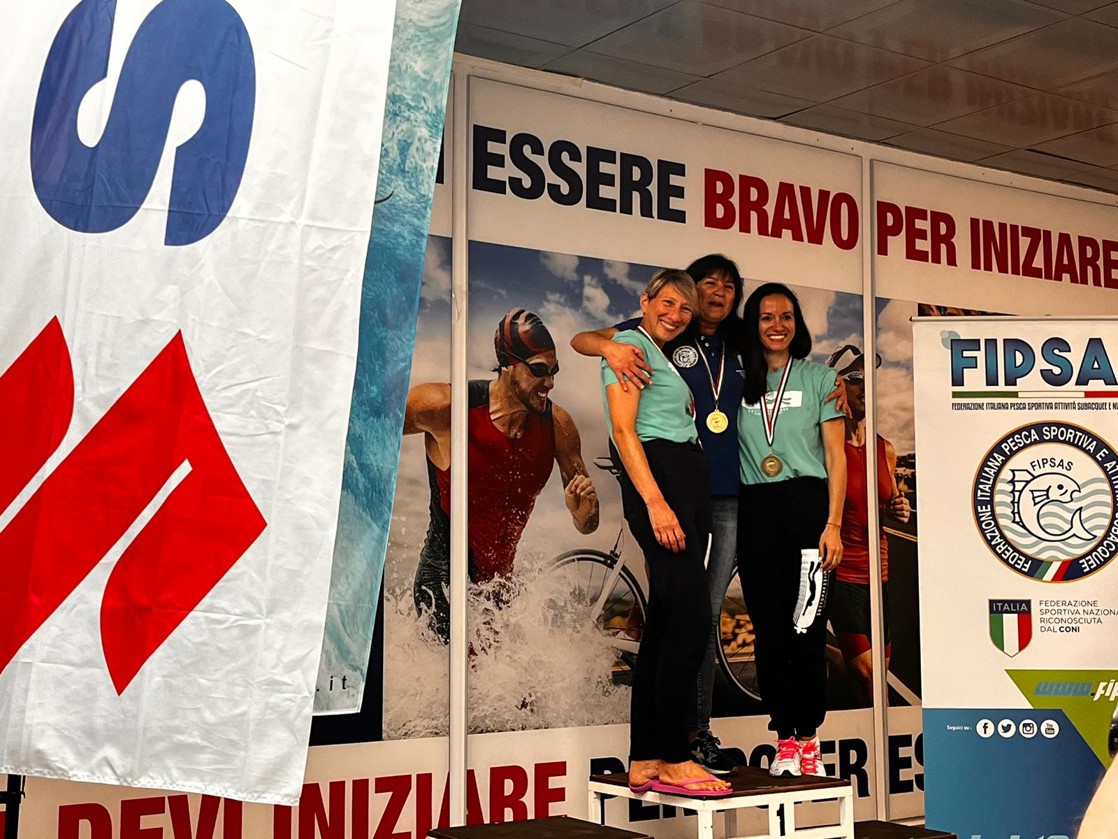 Podio Dyn Pinne femminile