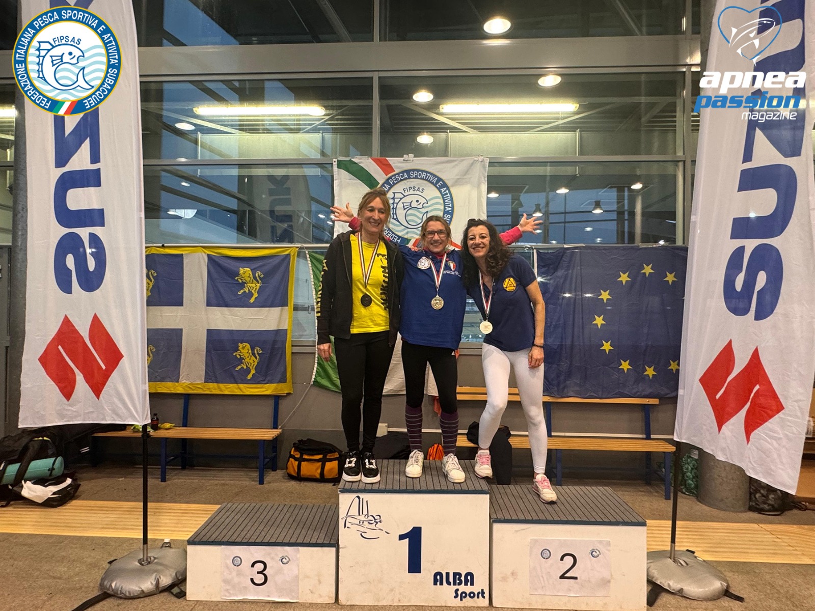 Podio statica femminile primaverile 2025