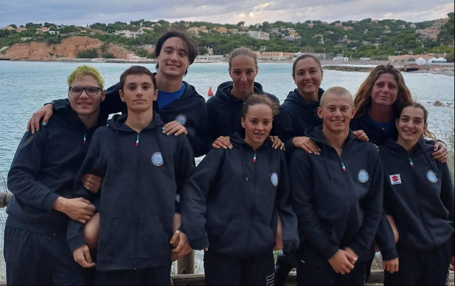 Foto Nazionale Nuoto Pinnato senza medaglie 27 Settembre 2024