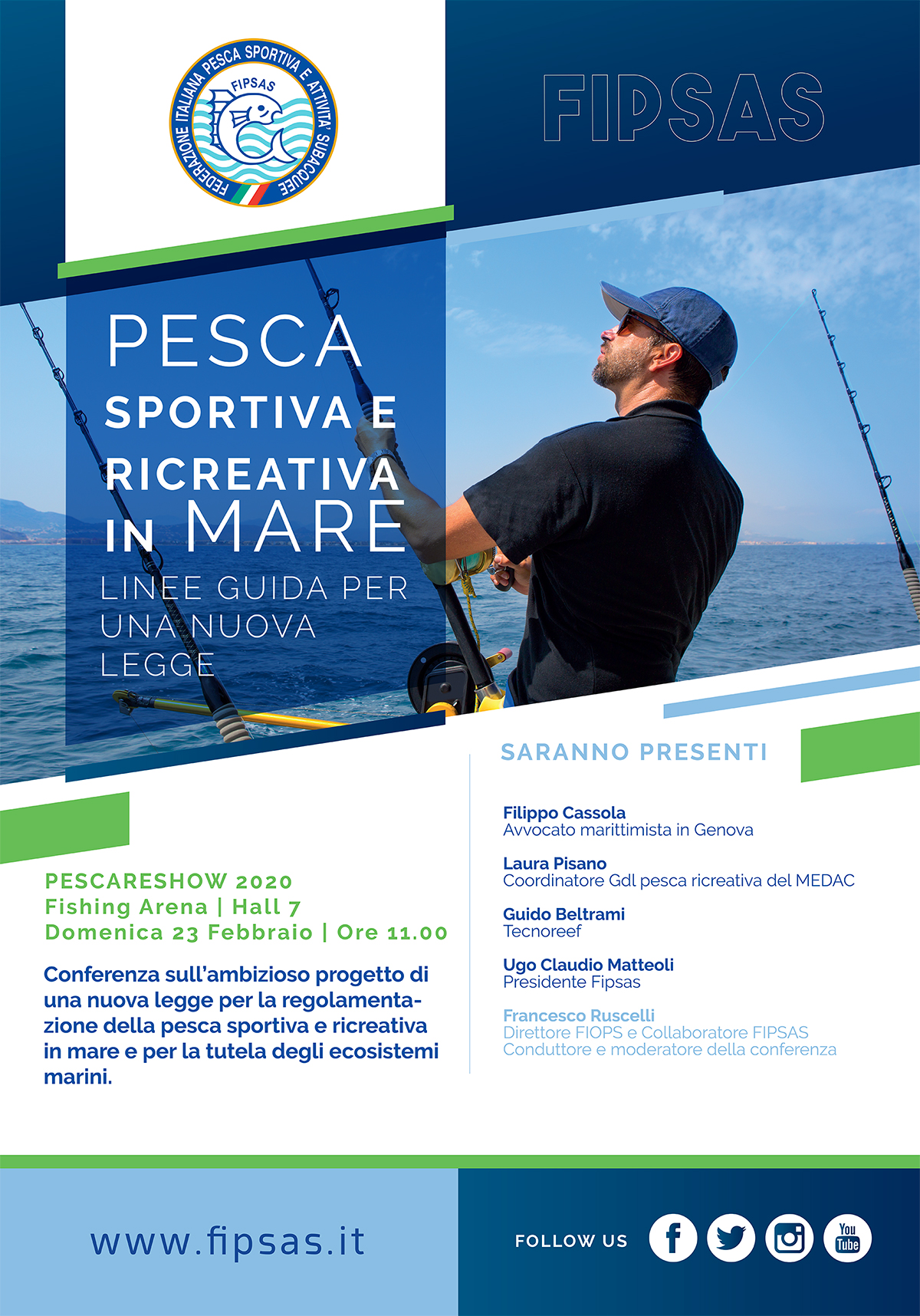 CONVEGNO FIPSAS PESCARE SHOW sito
